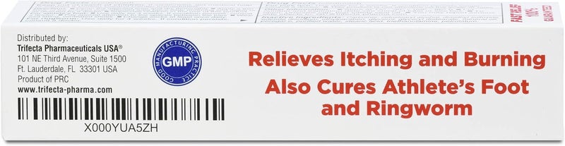 Globe Miconazole (6 Pack) 2% Nitrate 2% Antifungal Cream, Cures Most Athletes Foot, Jock Itch, Ringworm and More. 1 OZ Tube - Image 5